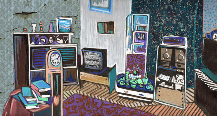 Уютная гостиная