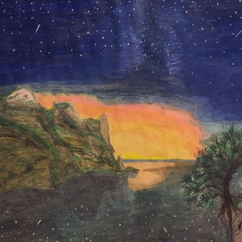 Рассвет стирает звёзды