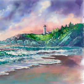 морской пейзаж