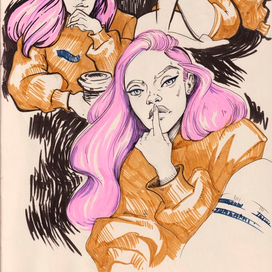 скетч иллюстрация