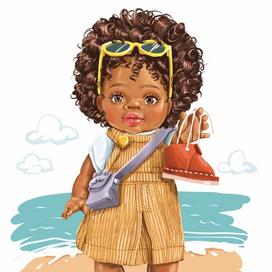 Кукла на море 