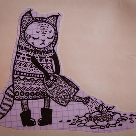 kitty's little garden