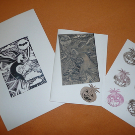 Гравюра на Haloween
