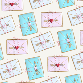 Открытка к Дню Святого Валентина 