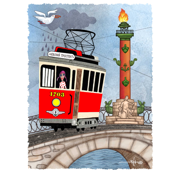 Питерский трамвай