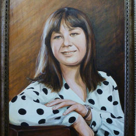 Женщина в горошек 