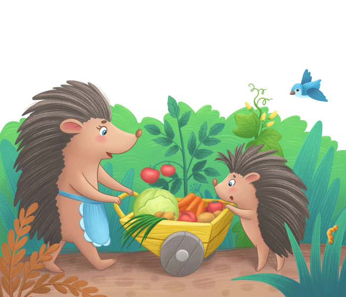 Иллюстрация для книги "Большая книга Аппетитных сказок"