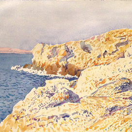 Вечер на скалах