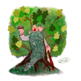 Добрый дедушка дуб