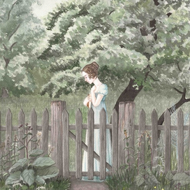 Иллюстрация к "Евгению Онегину" А.С. Пушкин.