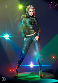 Подиум..-персонаж...