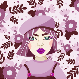 girl spring girl rock