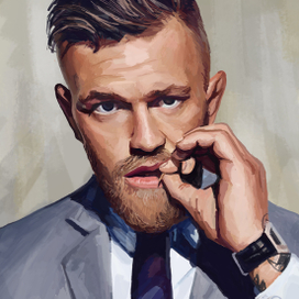 Портрет Конора мак Грегора