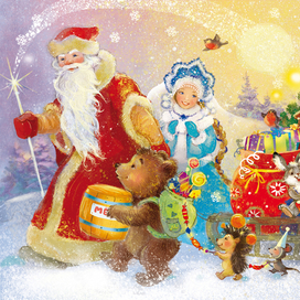 Праздник к нам приходит)