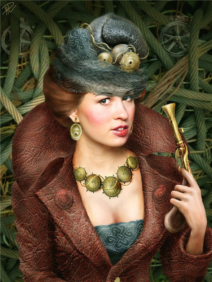 Стим-панк-барышня
