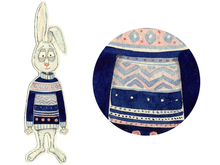 Игра по мотивам сказки "Зайкава хатка"