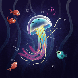 Танцующая медуза