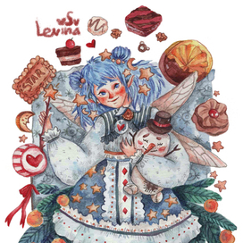 Fairy of the winter night