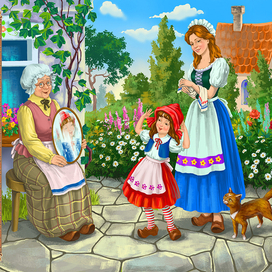 Красная Шапочка 1 Перро