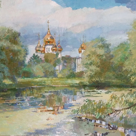 Пожарный пруд в Переславле-Залесском