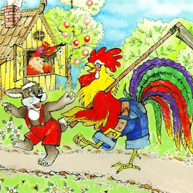 лиса и заяц