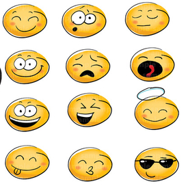 Смайлы вектор