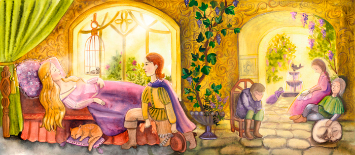 В заколдованном замке