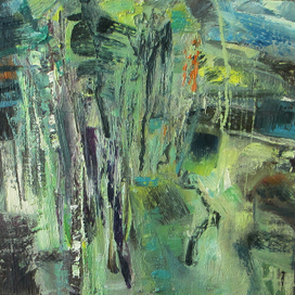 майский лес.этюд