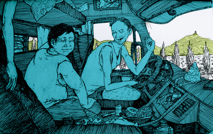 Китайские дальнобойщики