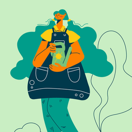 Флэт иллюстрация