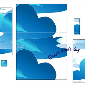 Happy clouds day
