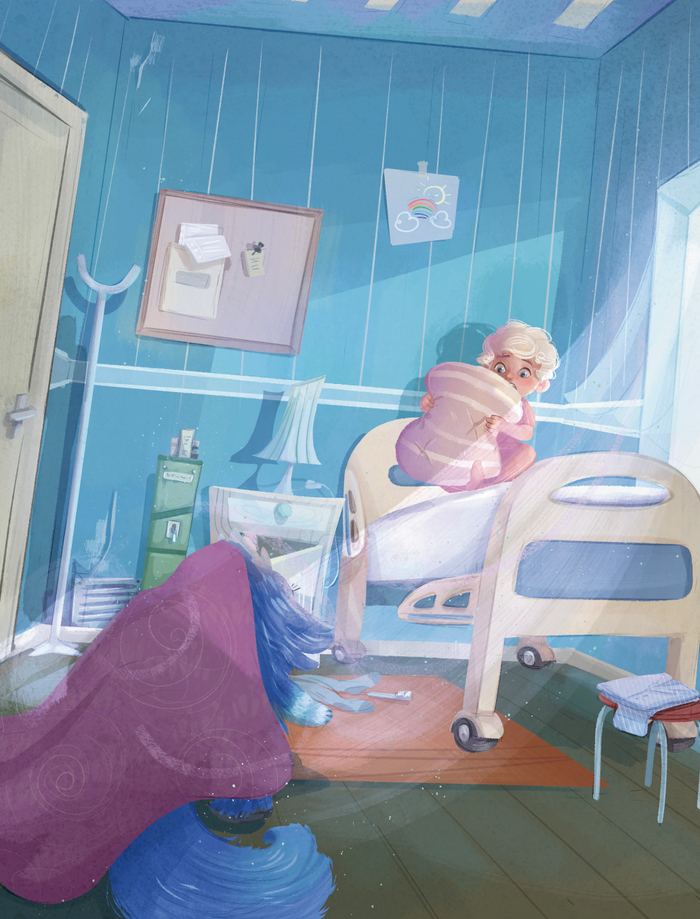 Тестовая иллюстрация для книжного проекта Медята