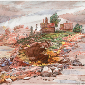 Набросок по Волге