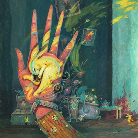 Иллюстрация к детскому стихотворению 