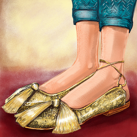 Золоті черевички