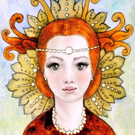 Нимфа в осеннем уборе