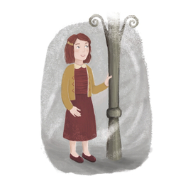 Люси и фонарный столб 