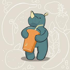 Персонаж на основе мягкой игрушки