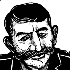 Иллюстрация к автобиографической книге В. Сорокина