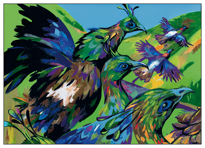 Моналы в Гималаях