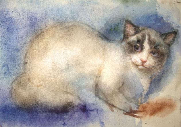 Насторожилась...