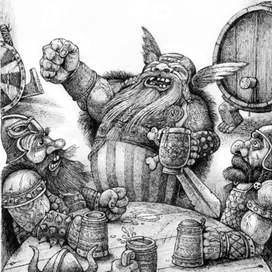 Фэнтези-рассказы. Иллюстрация.