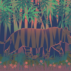 Поющий бамбук_ крадущийся тигр