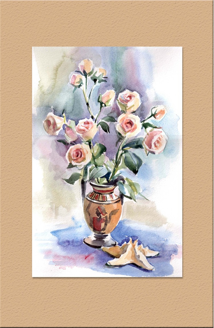 чайные розы 