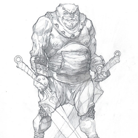Эскиз персонажа 