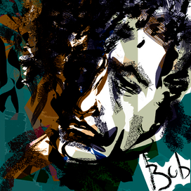 Bob Dylan portrait