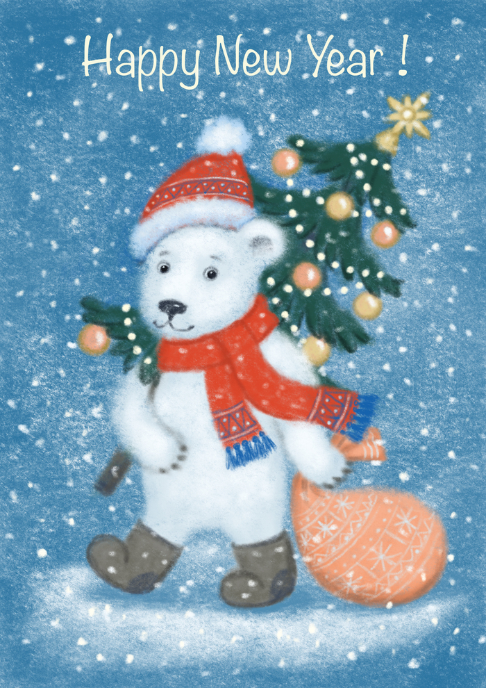 Новогодняя иллюстрация