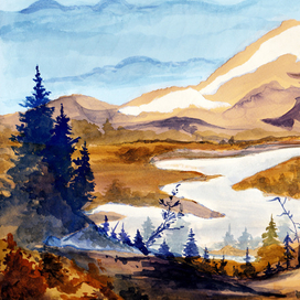 горный пейзаж