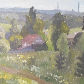 Пленэрная работа.