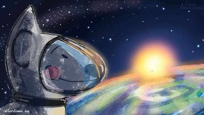 собака-космонавт